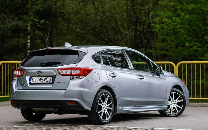 Subaru Impreza cena 77000 przebieg: 27661, rok produkcji 2019 z Białystok małe 667